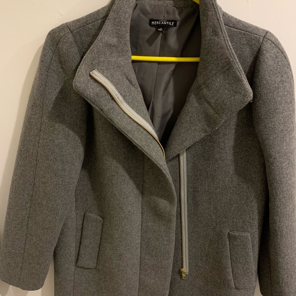 JCrew Grey Coat